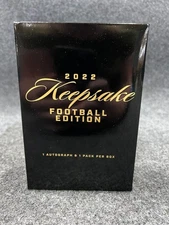 SUPER BREAK 2022 Keepsake Football Edition Sports Trading Cards Sealed Box 