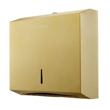 Commercial Paper Towel Dispenser Wall Mount, Tri-fold/Multi-fold/C-Fold Stain...