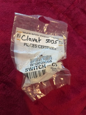 #ad W10859568 W10414411 GENUINE OEM WHIRLPOOL Washer Switch B90 $39.95