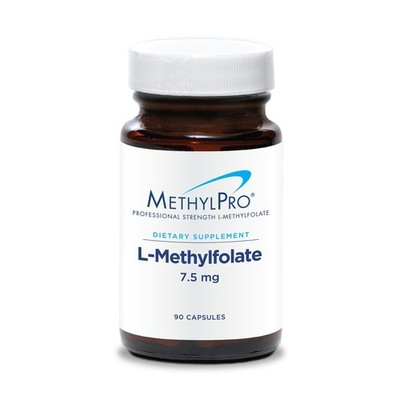 MethylPro LMethylfolate 7.5 mg  Supports a Healthy Mindset  Active Folate for...