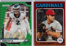 2024 Topps Heritage #344 Kyle Leahy Chrome #/699
