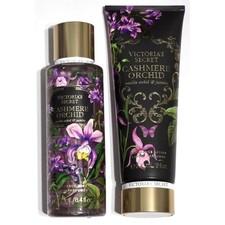 VS Victoria's Secret Cashmere Orchid Fragrance Body Lotion and Mist Set NEW