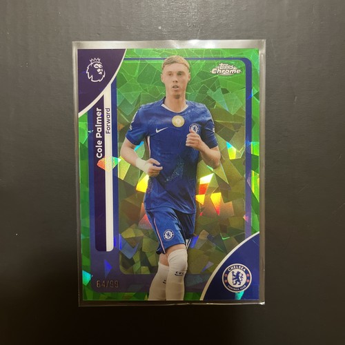 2025-26 Topps Chrome Sapphire Premier League - Cole Palmer Green Refractor /99