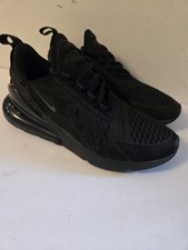 Nike Air Max 270 Triple Black/Black-Black Wom...