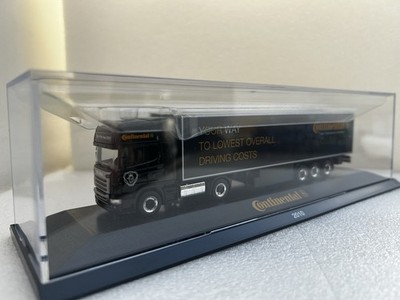 Herpa 299336 Scania R Koffer-Sattelzug Continental Promo Werbemodell 1:87 H0 