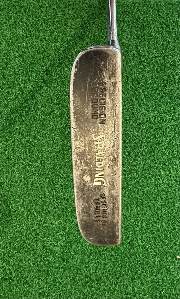 Left Handed Spalding T.P.M. 10 TP Mills Putter w/ Steel Shaft Original Grip - Image 4 of 4