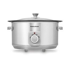 Morphy Richards 6.5L Sear and Stew Slow Cooker, Dishwasher Proof Non Stick Al...
