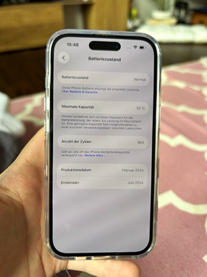 Apple iPhone Smartphone iOS in Schwarz, Slate Stil