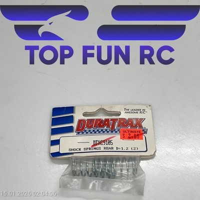 DURATRAX DTXC9105 SHOCK SPRINGS REAR D=1.2 FOR 1/8 SCALE BUGGIES