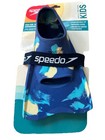 Speedo Kids Swim Fin Multi Blue Marble Small (9-10) New Youth Flippers S8b — photo 1