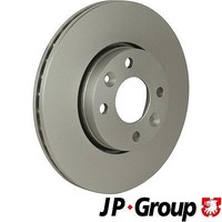 2X JP Group Bremsscheibe Vorderachse U.A. FüR Dacia, Lada, Nissan, Renault