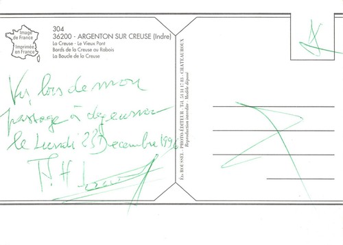 36-ARGENTON SUR CREUSE-N�4199-B/0331 - Foto 2 di 2