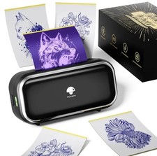 Phomemo Wireless Tattoo Printer Portable Thermal Stencil Machine w/ 30 Pcs Paper