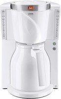 Melitta Look Therm Selection Filterkaffeemaschine Thermokanne 8 Tassen - Weiß