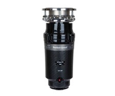 Mountain Plumbing Waste Disposer - Continuous Feed 3-Bolt Mount 3/4 HP - Black