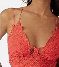 Free People Intimately FP Adella Longline Bralette Size Small