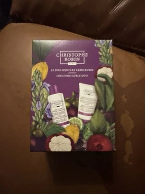 Christophe Robin Luscious Curls Duo Set | Hydrating Shampoo & Conditioner | NEW