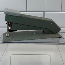 Vintage Bostitch B5 Heavy Duty Metal Stapler Grey 7 Inch