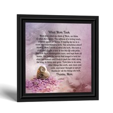 What Mom Took Poem, Mom Gifts Picture Frame, Sentimental Mother Daughter Gift