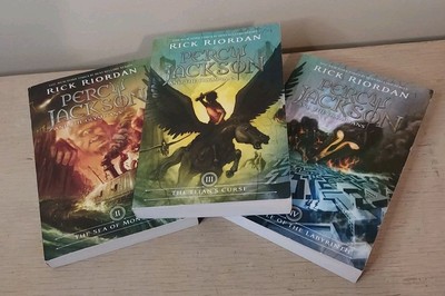 Percy Jackson and the Olympians Books 2-3-4PB  Rick Riordan