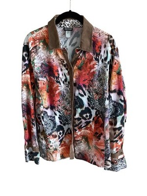 Gerry Weber Colorful Button Down Long Sleeve Blouse O/S