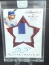 2020 Panini Flawless BO BICHETTE Star Swatch Patch Auto Rc RPA /20 Mets SSP