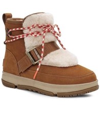 UGG Women's Brown Suede Classic Weather Hiker Boots - Brown 6.5 =37,5 / Petit 38