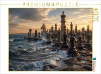 Calvendo Puzzle The Chessboard Of The Tides | 1000 Pieces, Finished Size 25.2 ×