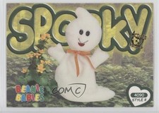 1999 Ty Beanie Babies Series 4 Artist's Proof Spooky the Ghost #234 1u6