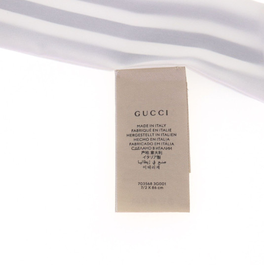 GUCCI x adidas Overall handle Neck Bow Bandeau Scarf Women From Japan image 6