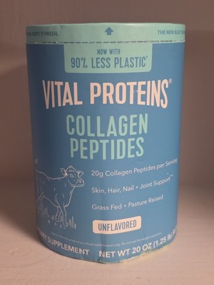 Vital Proteins Collagen Peptides, 20 Oz, 1.25 Lb, Unflavored, Box Damage But New