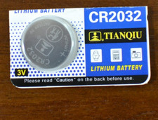 1 - CR2032 CR 2032 3V LITHIUM BATTERY BR2032 DL2032 EXP 12/2030 Remote New