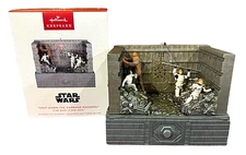 Hallmark 2024 Shut Down Garbage Mashers Star Wars Motion Keepsake Ornament NIB