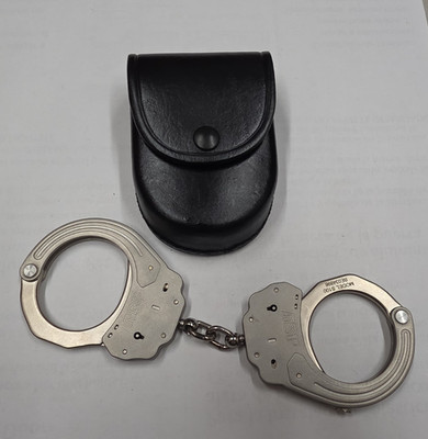 Securit y Package - ASP  Sentry Chain Cuffs and Centurion Case Plain Black Combo