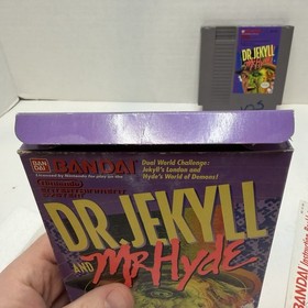 Dr. Jekyll and Mr. Hyde (Nintendo 1989) NES CIB Complete W/ Box & Manual Tested