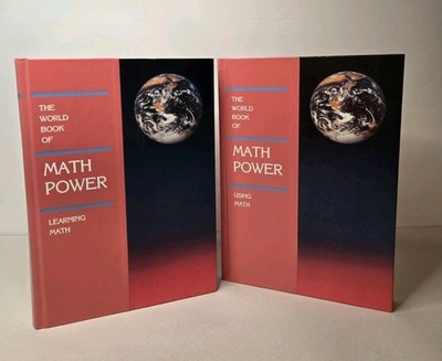 The World Book of Math Power   2 Volume Set   Using Math & Learning Math   HC