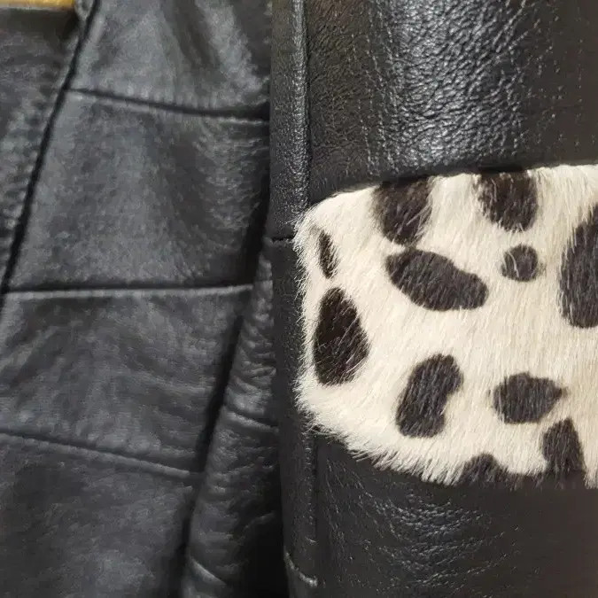 Saint Laurent Patchwork Leather Jacket 46 Size - image 8