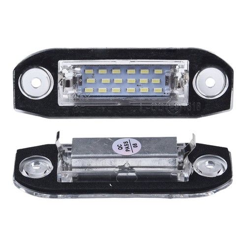 For Volvo License Plate Light Plate Light ABS Black License Plate Light - Picture 5 of 12