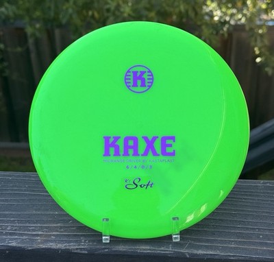 Kastaplast Kaxe K1 Soft Disc Golf Midrange Driver 173g Poison Green