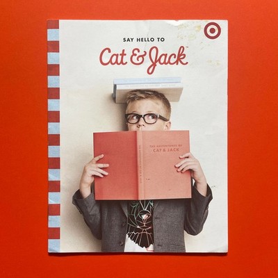 2016 Cat & Jack Catalog Target Mailer   Boys & Girls Back To School Clothing