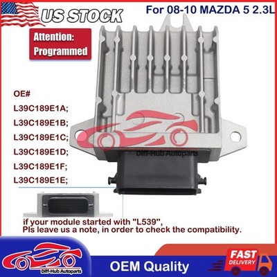Transmission Control Module TCM TCU for Mazda 5 2.3L 2008 2009 2010 L39C189E1A