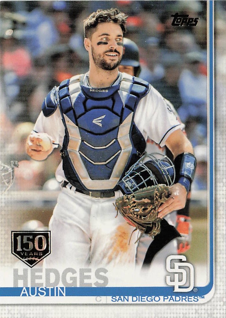 2019 Topps #234 Austin Hedges 150th Anniversary San Diego Padres