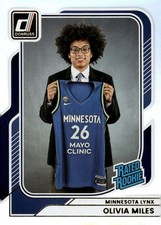OLIVIA MILES RC 2026 Donruss WNBA Holo #87 Rated Rookie Basketball ID:182409