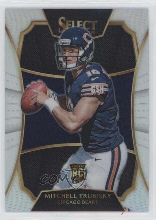 2016 Select 2017 NFL Draft XRC Prizm Redemption Mitchell Trubisky (QB1) #1 0u8k