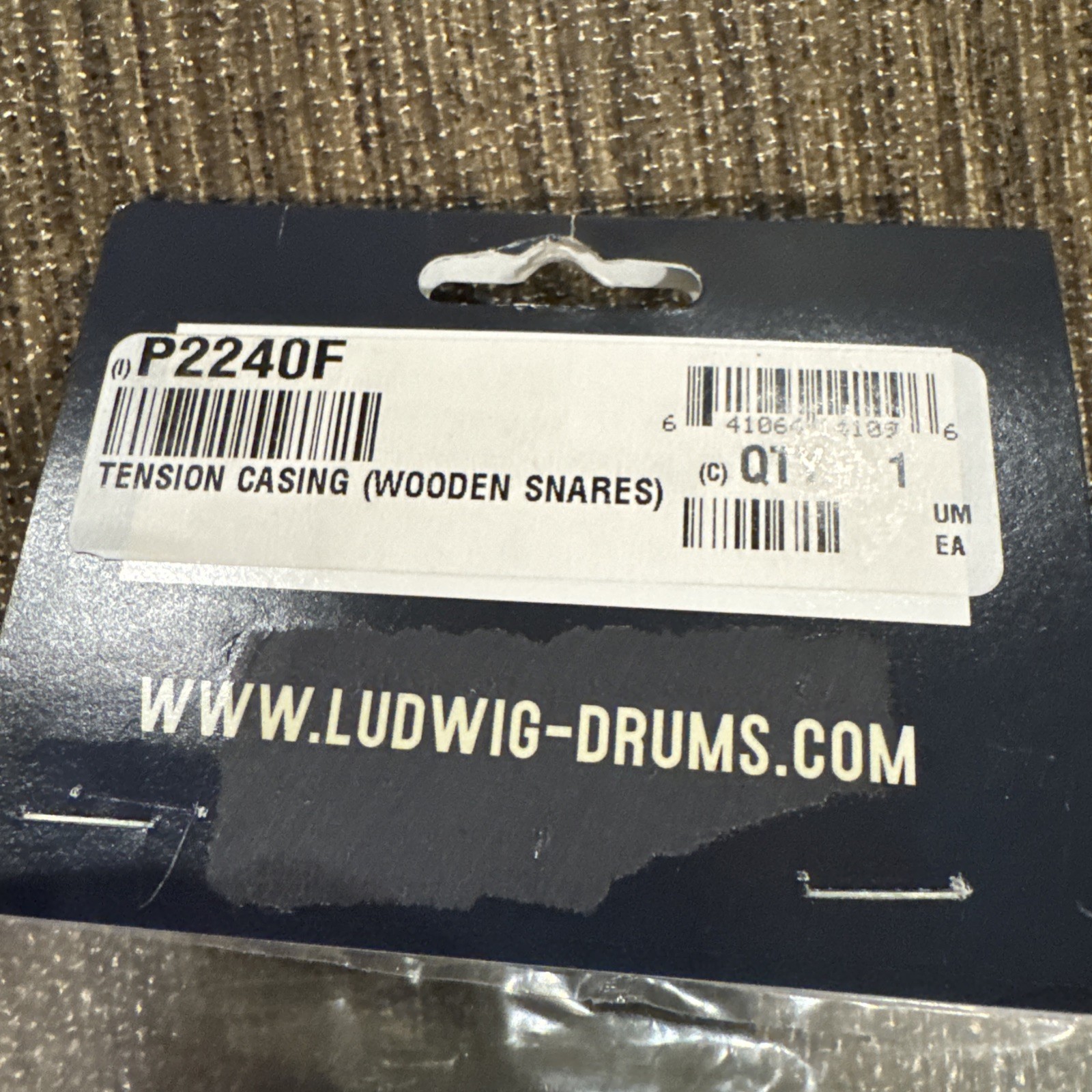 NEW - Ludwig Tension Lug For USA Wooden Snare Drums, #P2240F