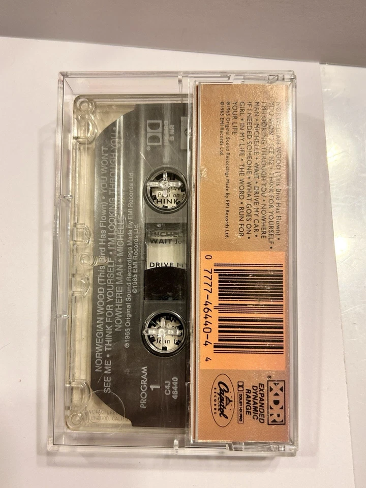 The Beatles ~ Rubber Soul ~ Audio Cassette Tape ~ Capitol Records ~ C4J-46440 - Image 2 of 4