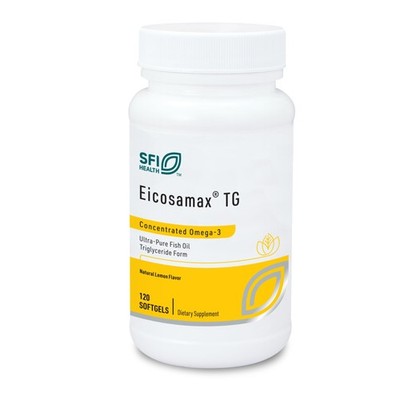 Klaire Labs SFI Health Eicosamax TG Fish Oil Pills with 120 Count (Pack of 1) 