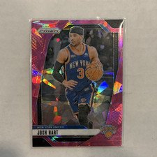 Panini 2024-25 Prizm Pink Ice Prizm Josh Hart New York Knicks Basketball #196
