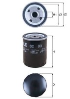 Knecht ÖLfilter OC 93 Anschraubfilter FüR Vectra T85 VAN Ascona 3500 Opel Kadett