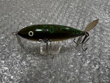 Heddon Old Undead Spook 1970s BF Straight Propeller Blown Eye Lure